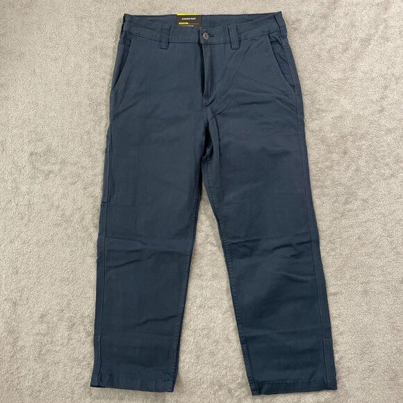 NEW Colorado Clothing Mens 32X30 Blue Canvas Carpenter Work Pants - Picture 2 of 8